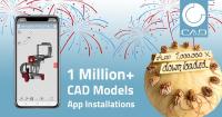 CAD Models Engineering App powered by CADENAS reaches over 1 million installations