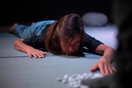 Milena Fischer macht sich auf die Suche nach der Stille. Foto: Leona Ohsiek