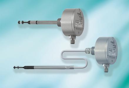 SCHMIDT® flow sensors SS 20.500 for dust-containing air and aggressive gases – for difficult mounting situations in a version with remote sensor