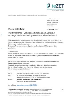 2025-02-25 PM Technologiezentrum SHA  Rhetorik Workshop.pdf