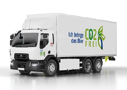 Mit 20 Renault Trucks D Wide Z.E. wird die Carlsberg Gruppe zukünftig Kunden beliefern