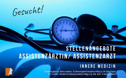 Headhunting Gesundheitswesen, Stellen Assistenzärzt:innen und Fachärzt:innen Innere Medizin und Orthopädie