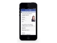 Die HD-App von CURSOR zeigt alle Ansprechpartner-Infos auf einen Blick