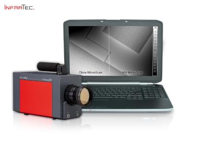 Wärmebildkameraserie ImageIR® von InfraTec mit MicroScan-Einheit