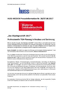 Presseinformation 28 Huss Medien MGT Das Objektgeschäft 2017.pdf