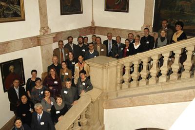 Das insgesamt 31-köpfige Team des europäischen Großprojektes sucht bis 2015 neue Wege in der Kulturvermittlung. Bildmaterial: © Salzburg Research