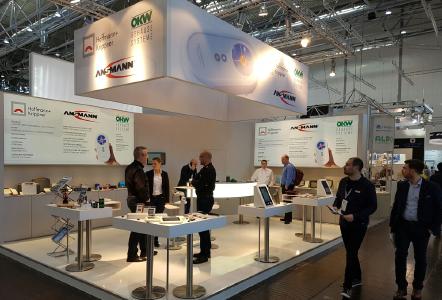Drei Kompetenzen auf einem Messestand vereint