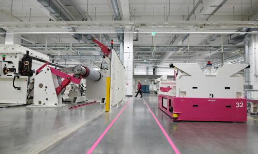 250 Maschinen und Anlagen, 20 fahrerlose Transportsysteme produzieren bis zu 18 Terabyte Daten pro Tag – die mit ONCITE wertschöpfend genutzt werden