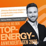 Im Vortrag „Effektive Betriebsstrategien im energieflexiblen industriellen Energiesystem“ stellt Markus Weber, Wissenschaftlicher Mitarbeiter am Fraunhofer-Institut für Gießerei-, Composite- und Verarbeitungstechnik IGCV, aktuelle Untersuchungsergebnisse vor.