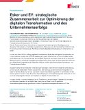 [PDF] Pressemitteilung: Esker und EY: strategische Zusammenarbeit zur Optimierung der digitalen Transformation und des Unternehmenserfolgs