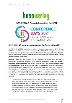 Presseinformation_5_HUSS_VERLAG_HUSS-VERLAG veranstaltet erstmals Conference Days 2021.pdf