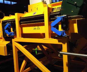 The situation after the installation of ROSTA AB-elements
