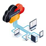 The new hosting service for the cooperative platform Engineering Base enables new engineering flexibility – without software implementation and maintenance costs (© AUCOTEC AG)