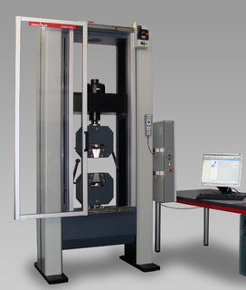 Beispiel einer modernisierten Shimadzu Materialprüfmaschine