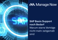 MANAGE NOW - SAP Basis Support nach Bedarf