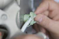 The Seat-to-Seat Clip is available with an arrowhead for hole-mounting or for attachment with a screw or rivet