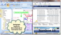 Der Dialog zeigt das Kommentieren von RxHighlight TeamDrive