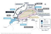 Abbildung 1: Standort der bestehenden Konzessionsgebiete von Magna Mining und bedeutsame Infrastruktur in Sudbury Abbildung 1: Standort der bestehenden Konzessionsgebiete von Magna Mining und bedeutsame Infrastruktur in Sudbury
