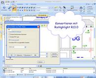 Konvertieren mit RxHighlight R13.0