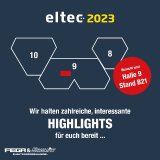 FEGA & Schmitt auf der eltec 2023, Halle 9, Stand B21