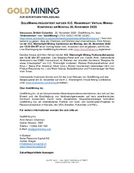 25112020_DE_GoldMining Presents at the HCW Mining DE.pdf