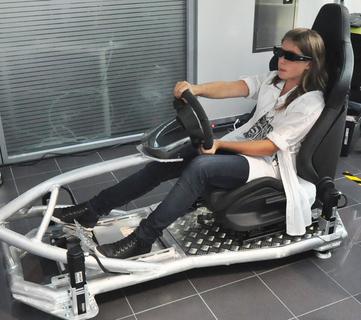 Ausstellung Motion Simulator
