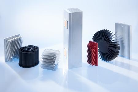 LED-Kühlkörper von CTX – so vielfältig wie ihre Einsatzmöglichkeiten (Bild: CTX Thermal Solutions)