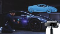Der 3D-Handscanner eignet sich hervorragend für die Automotive-Industrie.