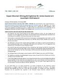[PDF] Pressemitteilung: Copper Mountain Mining gibt Ergebnisse für viertes Quartal und Gesamtjahr 2018 bekannt