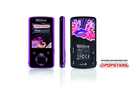 TrekStor i.Beat move M Popstars Packshot