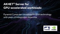 KI-Infrastruktur von NVIDIA für die Systeme der Pyramid Computer GmbH