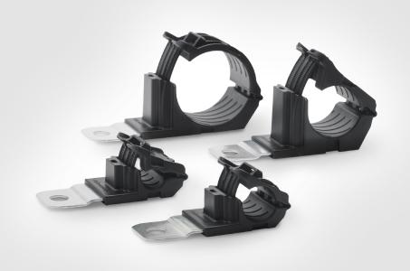 Ratchet P-Clamps in four sizes – range 6.2 mm to 51.0 mm diameter