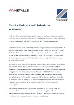 Christine Marin neue Vizepräsidentin bei der WVMetalle.pdf