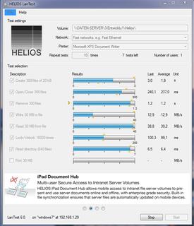HELIOS LanTest für Windows