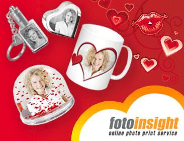 Fotogeschenke zum Valentinstag