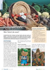 Erntedank: Mehr als landwirtschaftliche Tradition