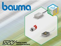 STW zeigt auf der bauma 2022 Sensorik für die Baumaschinentrends von morgen / STW shows sensor technology trends for construction machinery at bauma 2022