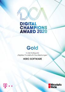 DCA Award für HERO Software