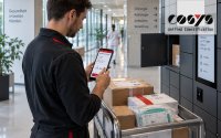 Digitale Paketverteilung steuert Medizinprodukte und Verbrauchsmaterial vom Wareneingang bis zum richtigen Fachbereich.