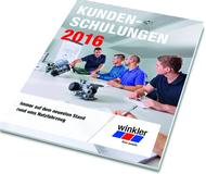 winkler Kundenschulungskalender 2016