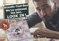 Die neue Scandic-Tool-Box: Mit der Tool-Box sind alle Werkzeuge beisammen, die Sie für die Verarbeitung des Rohholzeffektöls benötigen. Die Scandic-Tool-Box beinhaltet einen Pinsel, zwei Schleifschwämme, zehn Polierpads und einen praktischen Handpadhalter.