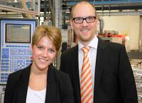 Melanie Gallinat und ihr Mentor Dr. Markus Köster freuen sich über die Nominierung zum 