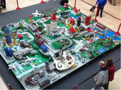 Messe Erfurt Prasentiert Thuringens Grosste Lego Stadt Messe