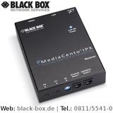 Video-über-IP mit dem AV-Extender MediaCento IPX von Black Box.