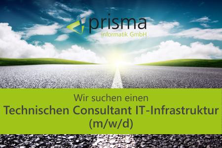 Wir suchen einen Technischen Consultant IT-Infrastruktur (m/w/d)