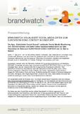 [PDF] Pressemitteilung: Brandwatch visualisiert Social-Media-Daten zum Eurovision Song Contest in einer App