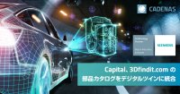 シーメンス、CADENAS の 3Dfindit.com の部品ライブラリを Capital ソフトウェアに統合