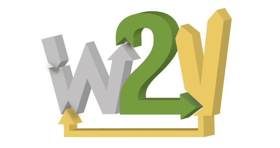 Logo „Waste to Value - Mikroorganismen verändern die Westpfalz (W2V)“