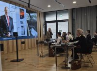 Grußwort von Alexander Gerfer, CTO, Würth Elektronik eiSos Gruppe: Der Bauelementehersteller war Gastgeber von Bavaria–Japan CONNECT