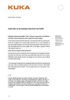 KUKA Order release_Audi relies on technology know how from KUKA.pdf